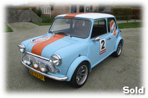 Austin Classic Mini 1.0E 1987 Gulf special design