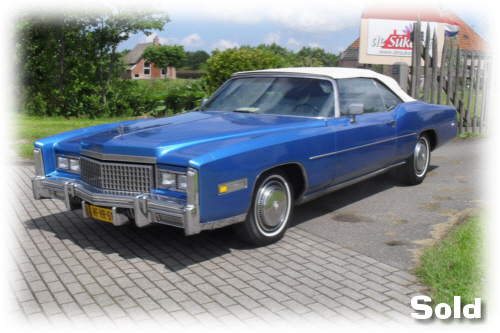 Cadillac Eldorado Convertible 1975