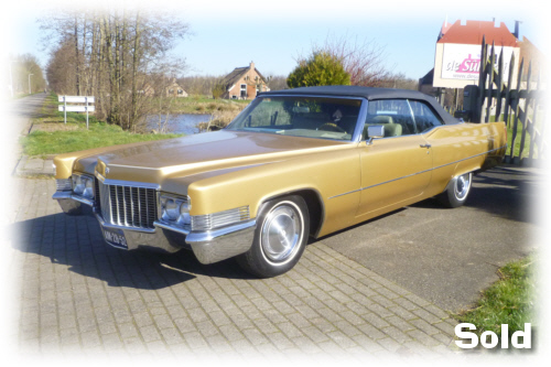 Cadillac de Ville Convertible 1970