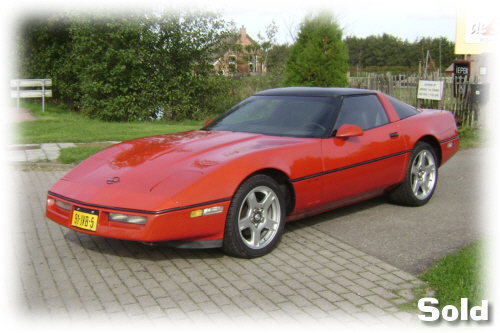 Chevrolet Corvette TPI (removable glass top) 1985