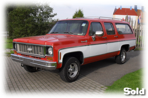 Chevy Suburban 4x4 1973