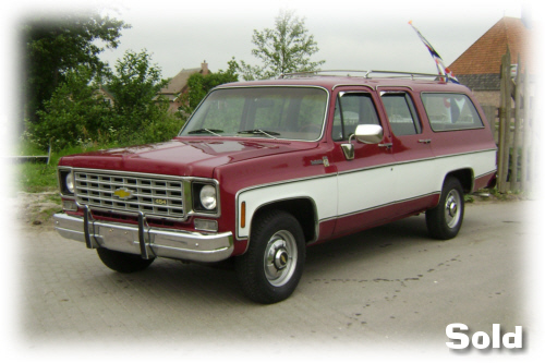 Chevrolet Suburban Scottsdale 20 1975