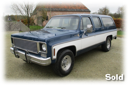 Chevrolet Scottsdale Suburban 1975