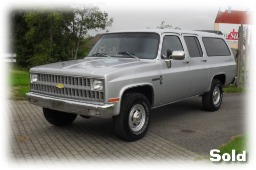 Chevrolet Suburban 4x4 1982
