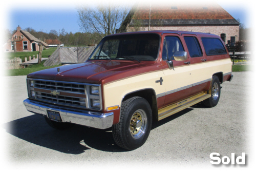 Chevrolet Suburban Silverado 20 1986