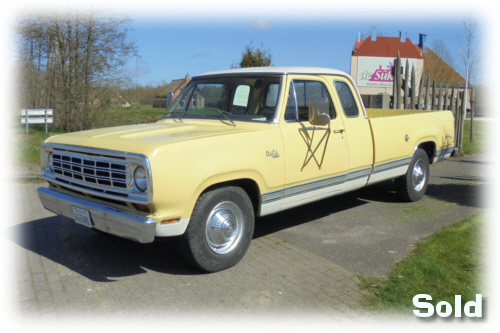 Dodge D200 Club Cab p/u 1975