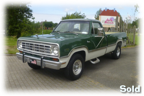 Dodge Adventure Ram p/u 1973