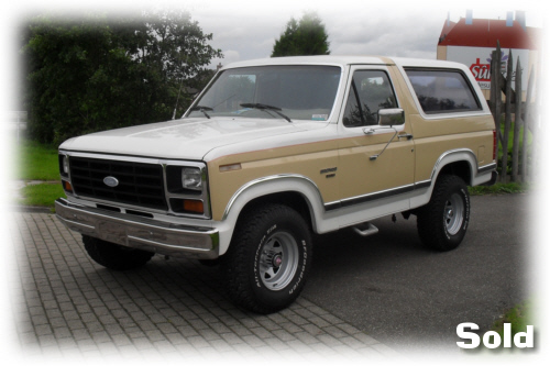 Ford Bronco 4x4 1984 XLT