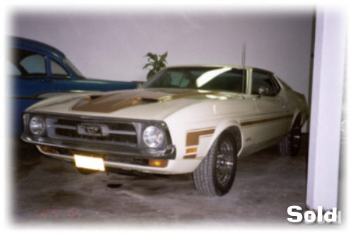 Ford Mustang Fastback Mach I 1972