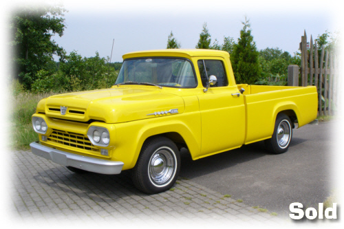 Ford F100 Pick Up 1960
