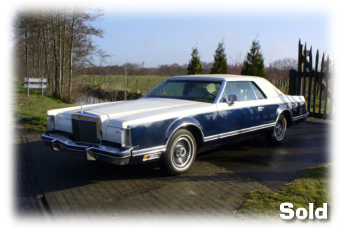 Lincoln Mark V 1978 Bill Blass Edition