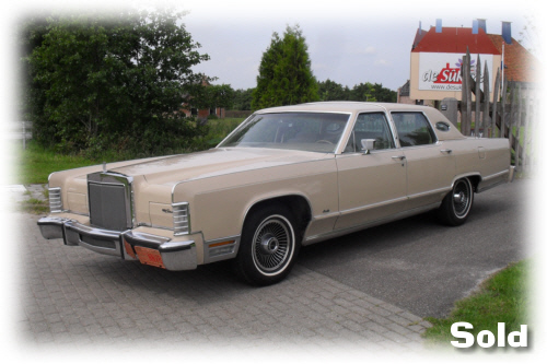 Lincoln Towncar Collectors series 1979