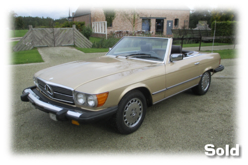 Mercedes 380 SL 1982