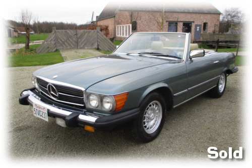 Mercedes 380SL 1983