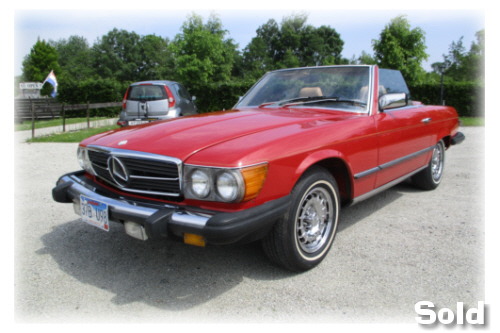 Mercedes 380SL 1984