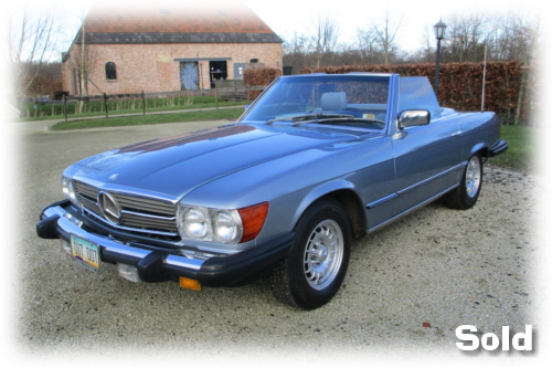 Mercedes 380SL 1985