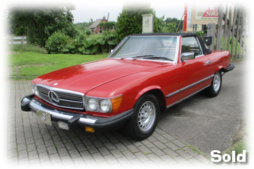 Mercedes 380SL 1985