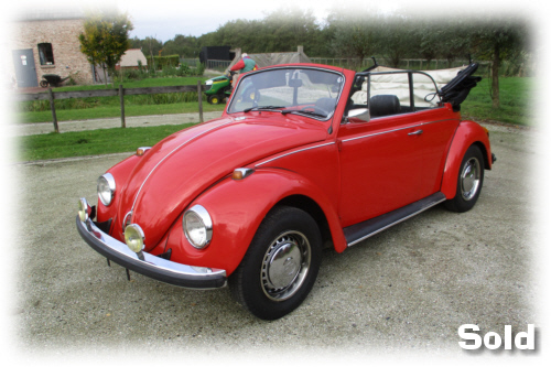 Volkswagen Beatle 1500 Cabrio 1970