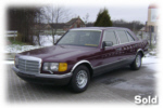 Mercedes Benz 500 SEL 1985