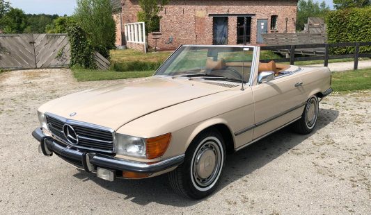 Mercedes W107 350 SL 1972 — SOLD