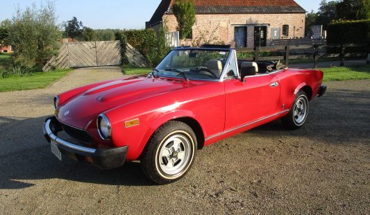 Fiat 124 Spider 2000 – 1981 — SOLD