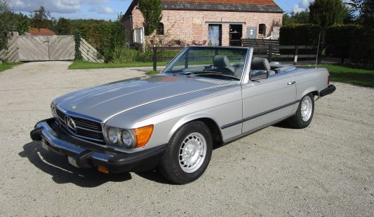 Mercedes W107 380 SL 1983 — SOLD