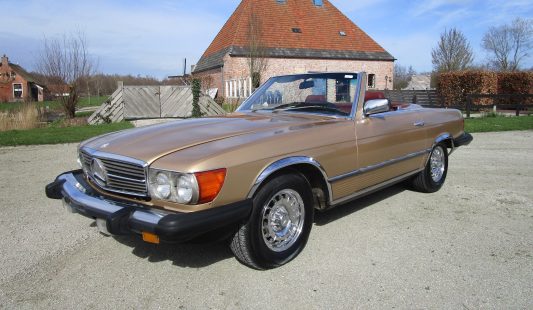 Mercedes W107 380 SL 1985 — SOLD