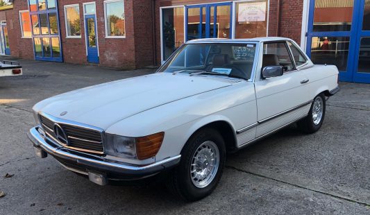 Mercedes W107 500 SL 1984 — SOLD