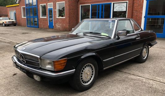 Mercedes W107 500 SL 1983 — SOLD