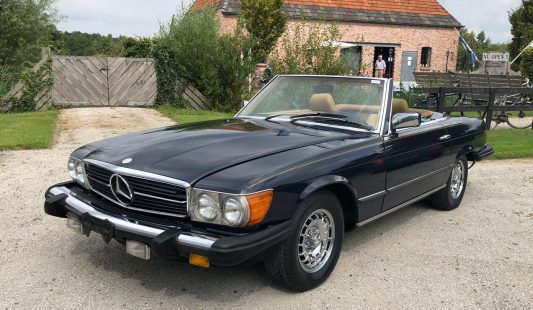 Mercedes W107 380 SL 1984 — SOLD
