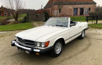 Mercedes W107 380 SL 1984 — SOLD