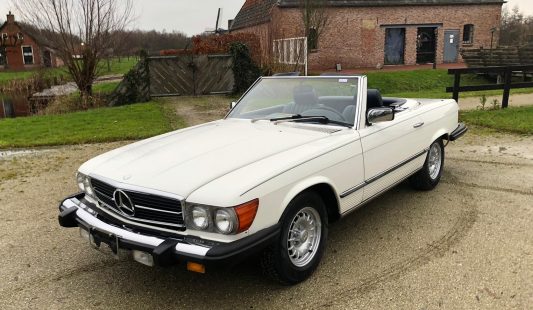 Mercedes W107 380 SL 1984 — SOLD
