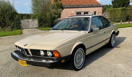 BMW 633 CSi (E24) 1982 — SOLD