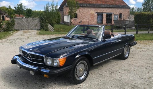 Mercedes W107 380 SL 1984 — SOLD