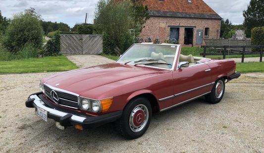 Mercedes W107 450 SL 1975 — SOLD