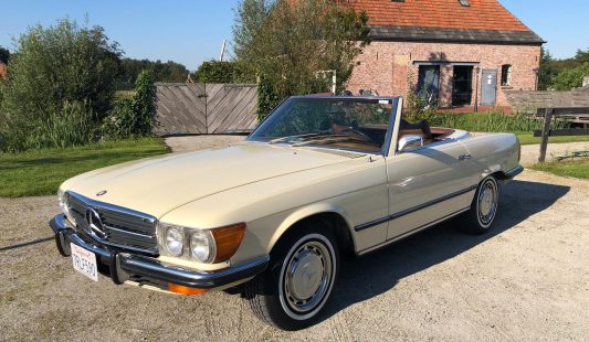 Mercedes W107 350 SL 1972 — SOLD