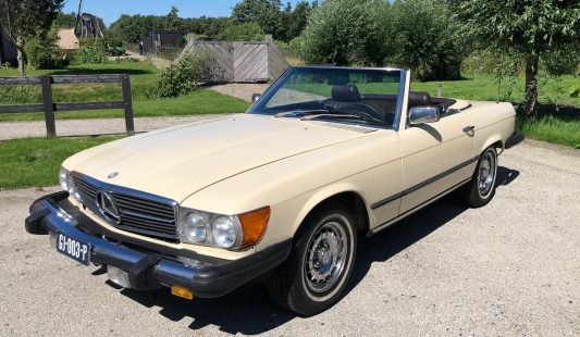 Mercedes W107 380 SL 1982 — SOLD