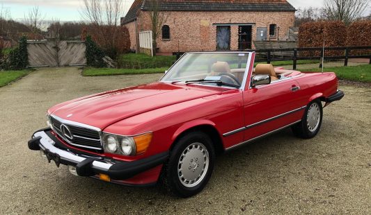 Mercedes W107 560 SL 1987 — SOLD