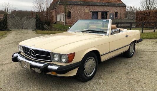 Mercedes W107 560 SL 1986 — SOLD