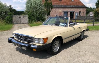 Mercedes W107 380 SL 1983 — SOLD