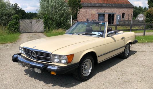 Mercedes W107 380 SL 1983 — SOLD