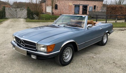 Mercedes W107 450 SL 1975 — SOLD