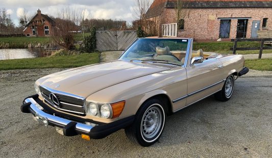 Mercedes W107 450 SL 1975 — SOLD