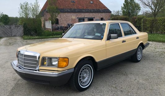 Mercedes W126 300 SD 1981 — SOLD