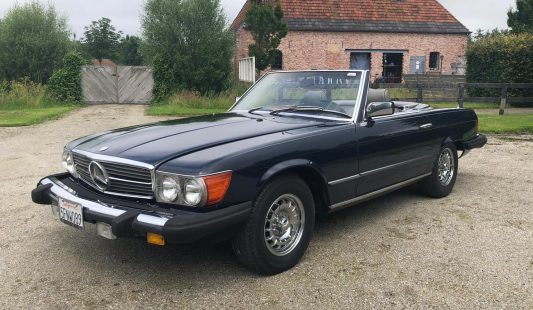 Mercedes W107 380 SL 1983 — SOLD