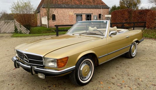 Mercedes W107 450 SL 1973 — SOLD