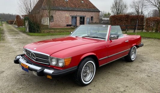 Mercedes W107 450 SL 1977 — SOLD