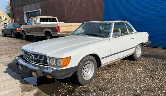 Mercedes W107 380 SL 1985 — SOLD