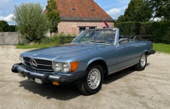 Mercedes W107 380 SL 1985 — SOLD