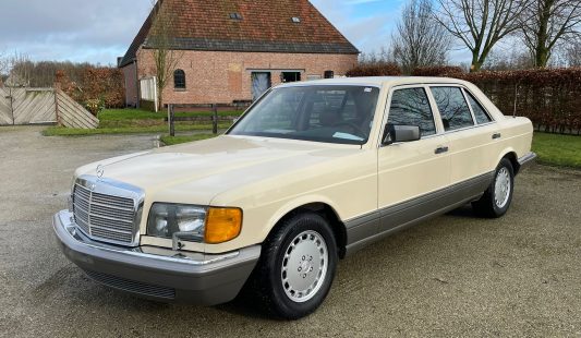 Mercedes W126 420 SEL 1986 — SOLD